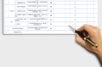 教师绩效考核模板