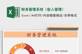 2025年财务管理系统（收入管理）免费下载