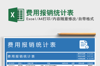 2025年费用报销统计表