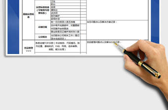 2025年服装店长工作日志