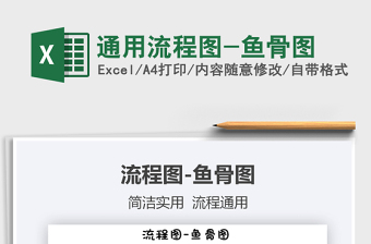 2024年通用流程图-鱼骨图