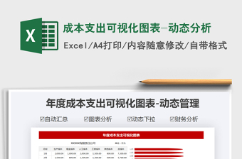 2025年成本支出可视化图表-动态分析