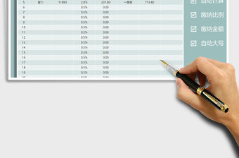 2024年党费缴纳计算表-全自动计算