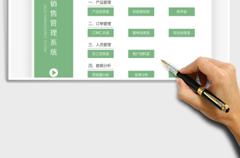 2025年销售管理系统（业绩管理）