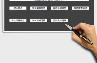 2025年财务管理系统-现金证券盘点明细