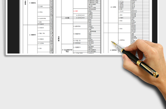 2024年超市商品库存分类明细表(种类超全)excel表格