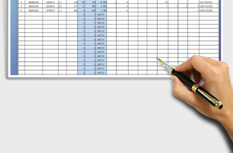 2025年生产质量日报表免费下载