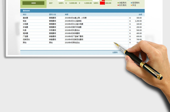 2024年预算执行模板excel表格