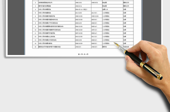 2024年环境、职业健康管理—环境法律法规清单excel表格