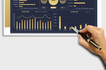 2024年工会经费收支可视化数据看板