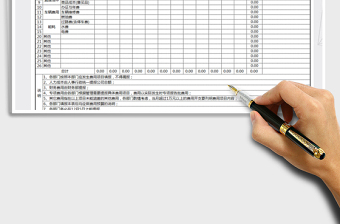 2024年年度费用预算表免费下载