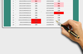 2024年身份证号、手机号位数、重复性验证
