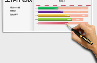 工作计划表-甘特图