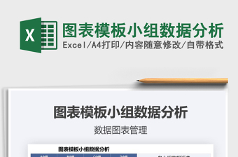 2025年图表模板小组数据分析
