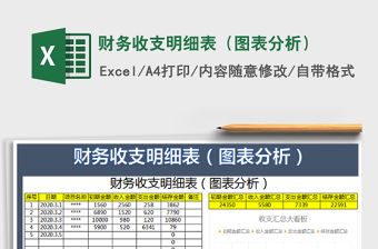 2025年财务收支明细表（图表分析）