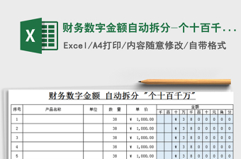 2025万千财务excel表格图片大全
