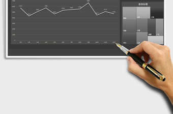 2025年销售数据可视化报表-多种颜色