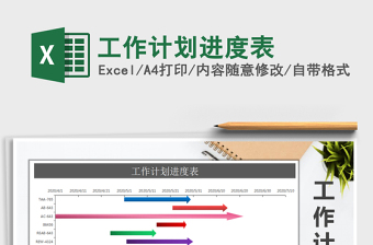 2025年工作计划进度表