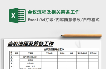 表彰大会流程表