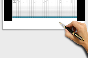 2025年一周排班表（早中晚班，自动统计上班人数）免费下载