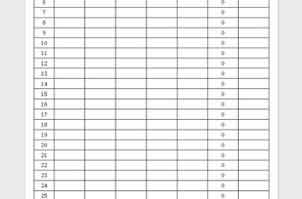 2025年酒水进货单免费下载
