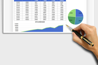 2025年营销分析历年业绩图表