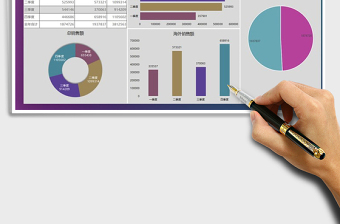 2025年营销业绩年度分析图表