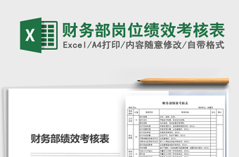 2025财务各岗位excel表格大全
