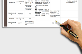 2024年旅游行程安排（日本）免费下载