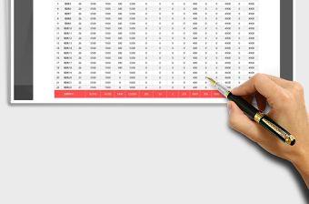2025年工资表含专项扣除个税自动计算