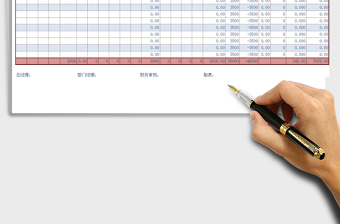 2024年工资表模板--(自动计算个税)exce表格