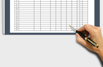 2024年办公用品出入库登记台账（自动计算）excel表格