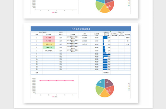 2024年年终总结表Excel模板4