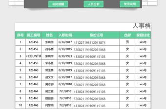 人事管理系统