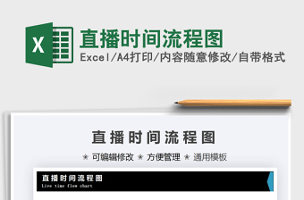 2025直播时间流程图免费下载