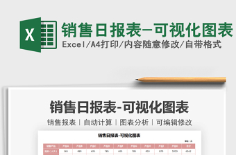 2025销售日报表-可视化图表免费下载