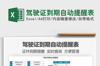 驾驶证身体条件表