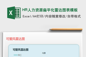 18页小清新扁平化图表精