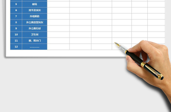 2025XX项目各产品含量指标表免费下载