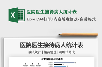 2025医院医生接待病人统计表免费下载