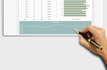 2025销售完成统计表免费下载