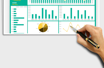 2025财务费用支出明细表-可视化图表免费下载