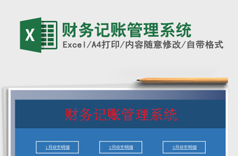 2025财务记账管理系统免费下载