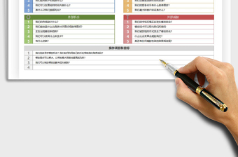 2024通用SWoT分析exce表格免费下载