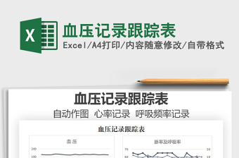 2024血压excel表格大全