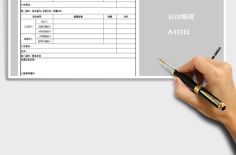 2025人事管理绩效考核表免费下载