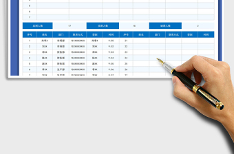 2025会议培训记录表免费下载