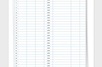 日常流水账-适用各类流水账目登记