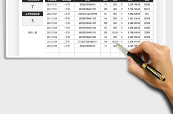 2025房地产销售明细表免费下载