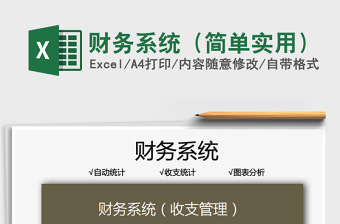 2025财务系统（简单实用）免费下载